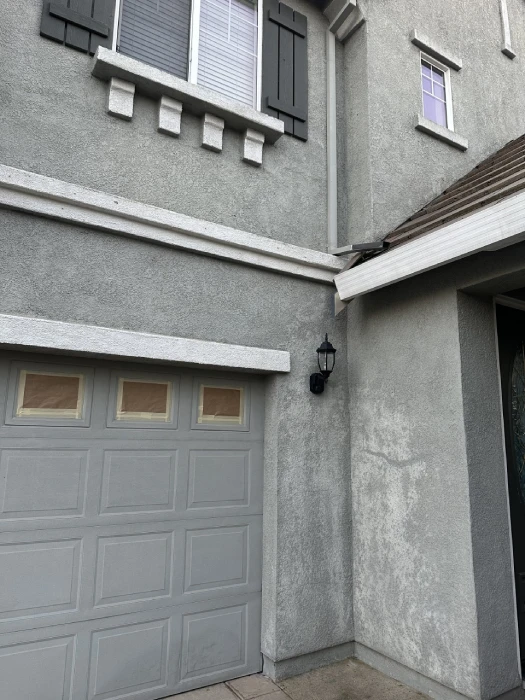 Exterior painters painting residential property